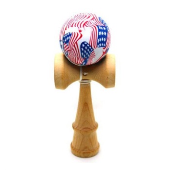 Joc de indemanare Kendama Steagul USA Joc de indemanare Kendama Steagul USA