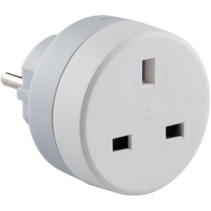 Adaptor Calatorie Legrand 050383e, Alb/Gri, 1380W, 230V