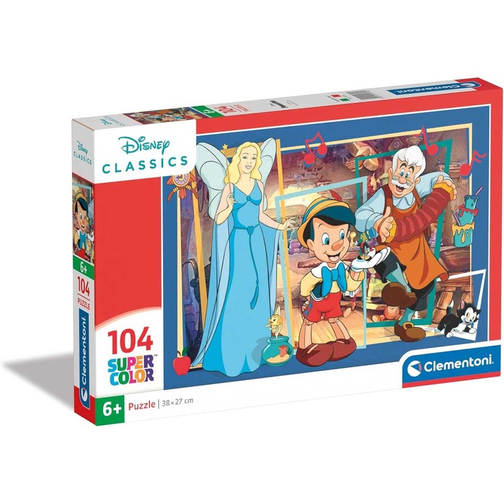 Puzzle 104 darab - Pinocchio