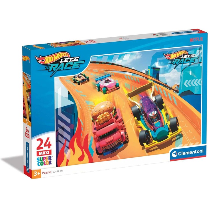 Puzzle 24 Maxi - Hotwheels