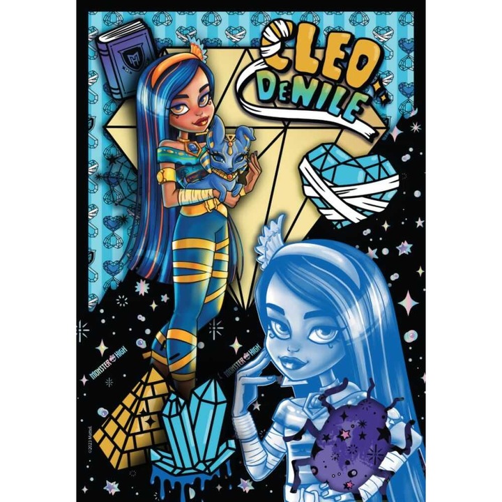 Puzzle Creepy 150 darab - Monster High - Cleo De Nile