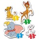 Clementoni My First Puzzles Disney Classics 4 az 1-ben progresszív karton puzzle készlet