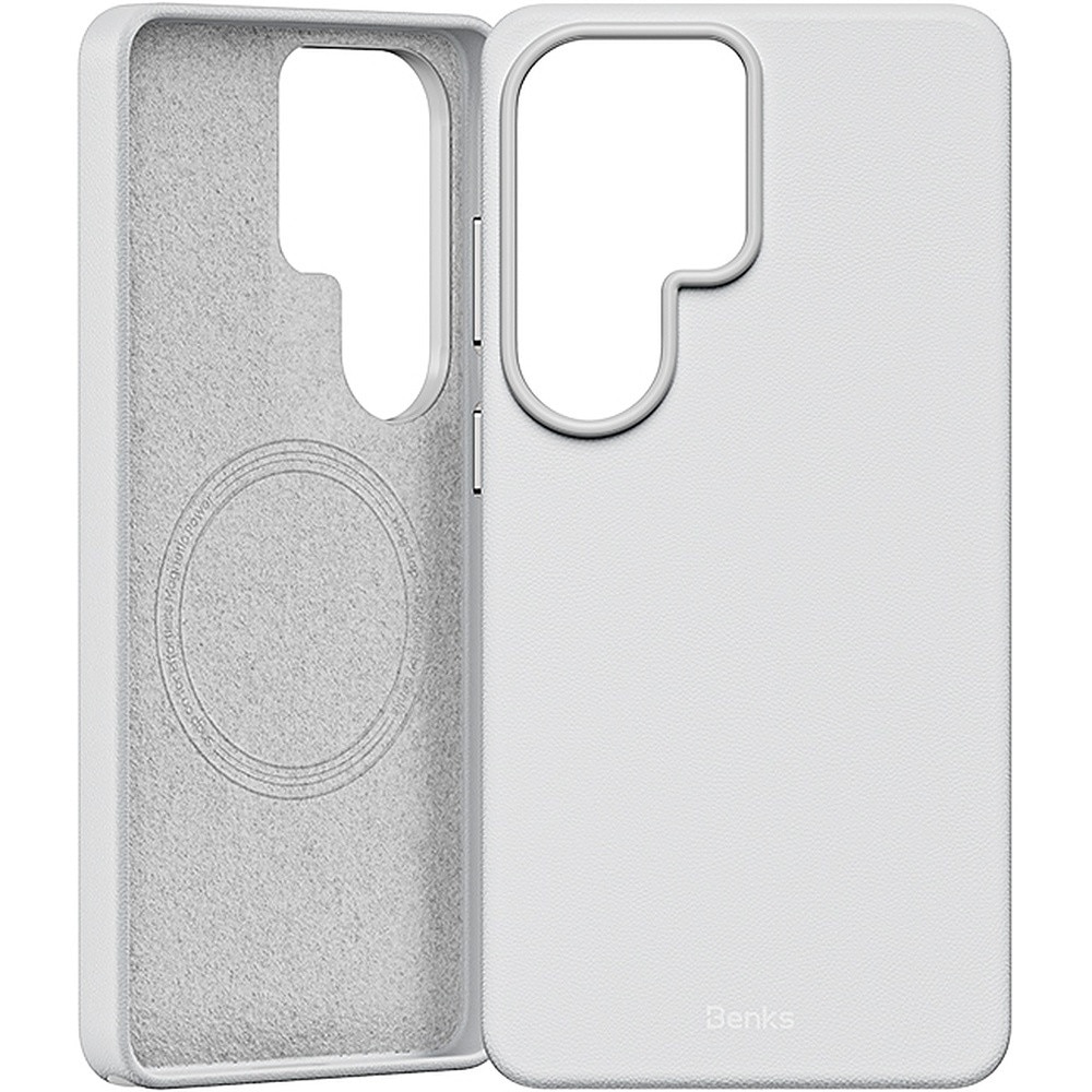 Carcasa Benks Vita Pro Silicone compatibila cu Samsung Galaxy S26 Ultra, Gri