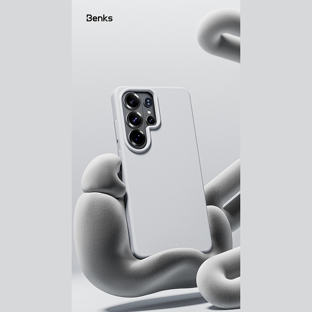 Carcasa Benks Vita Pro Silicone compatibila cu Samsung Galaxy S26 Ultra, Gri