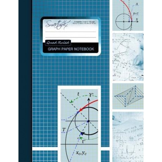 Graph Paper Notebook: Squared Graphing Paper * Blank Quad Ruled * Large (8.5