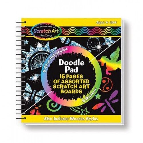 Scratch Art Doodle Pad Scratch Art Doodle Pad: Scratch Art Activity Scratch Art Activity, Melissa & Doug