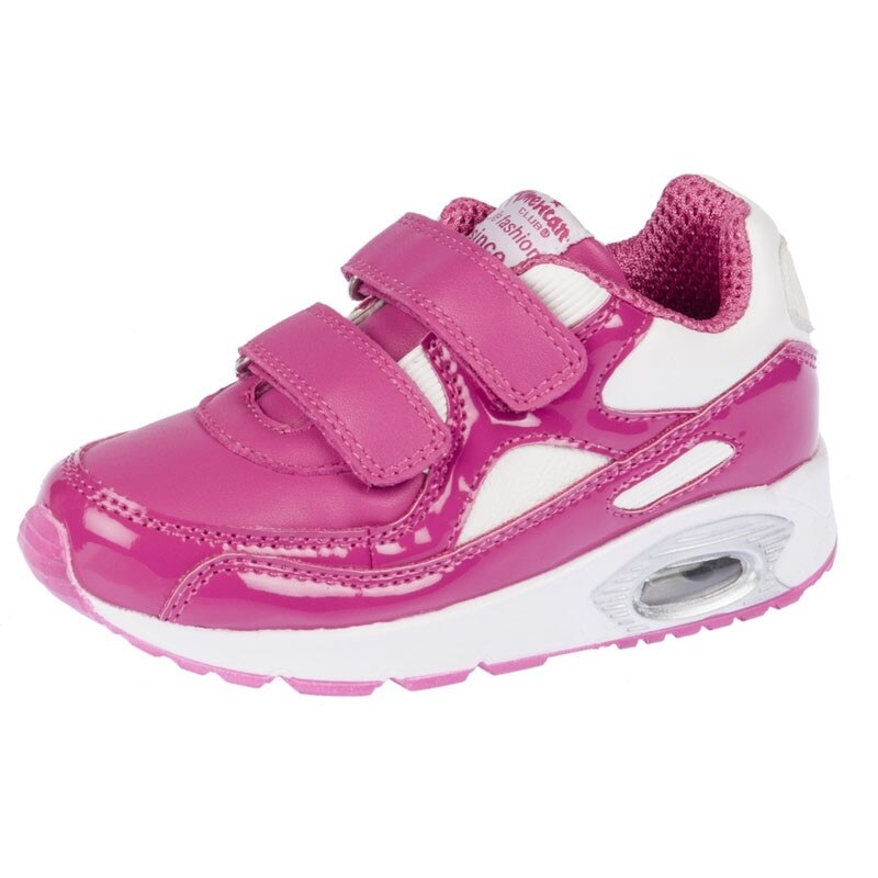 Pantofi sport pentru fete American Club K13822-F, Fucsia