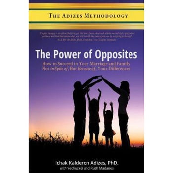 The Power of Opposites: How to Succeed in Your Marriage and Family Not in Spite Of, But Because Of, Your Differences, Dr Ichak Kalderon Adizes (Author) The Power of Opposites: How to Succeed in Your Marriage and Family Not in Spite Of, But Because Of, Your Differences, Dr Ichak Kalderon Adizes (Author)