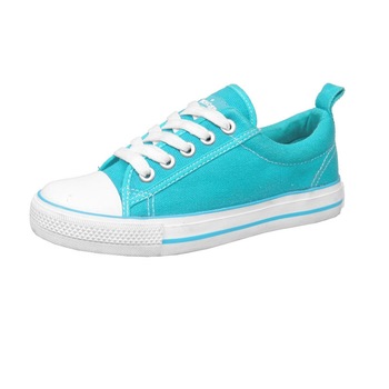 Tenisi din panza pentru baieti American Club 545/14, Turcoaz Tenisi din panza pentru baieti American Club 545/14, Turcoaz