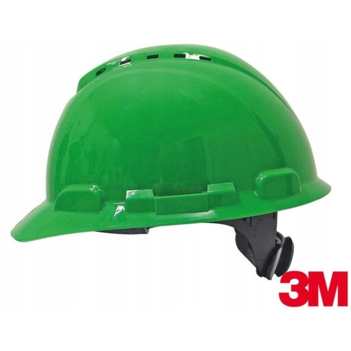 Casca de protectie H-700 HDPE, verde, pentru constructii