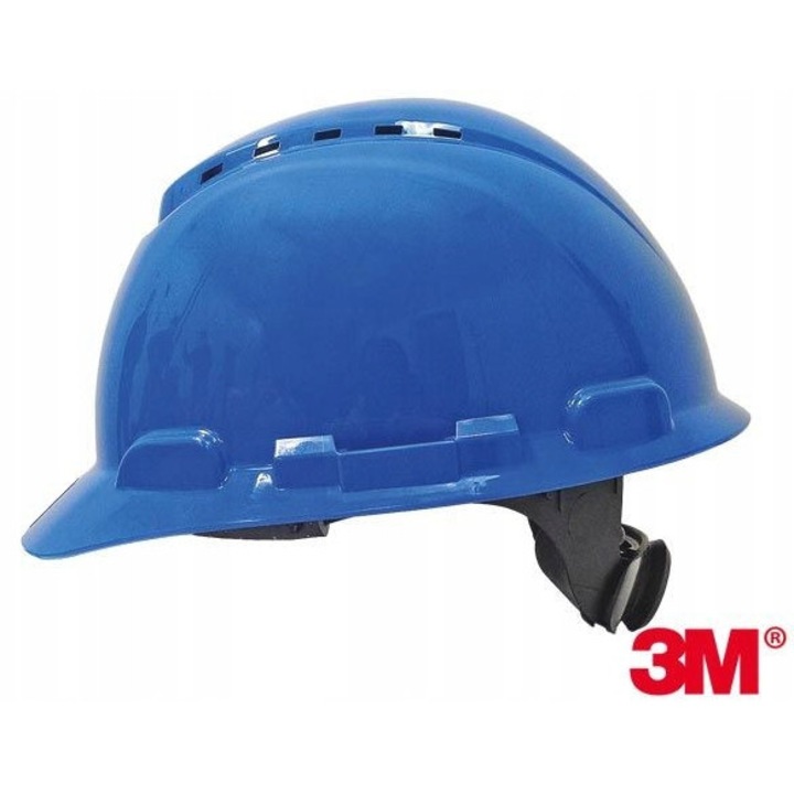 Casca de protectie 3M H700N albastra, ajustabila, pentru constructii