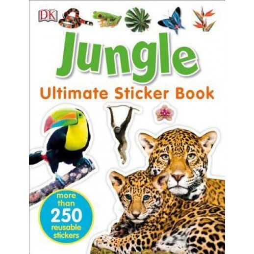 Ultimate Sticker Book: Jungle, DK (Author)