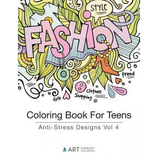 Coloring Book for Teens: Anti-Stress Designs Vol 4, Art Therapy Coloring (Author)
