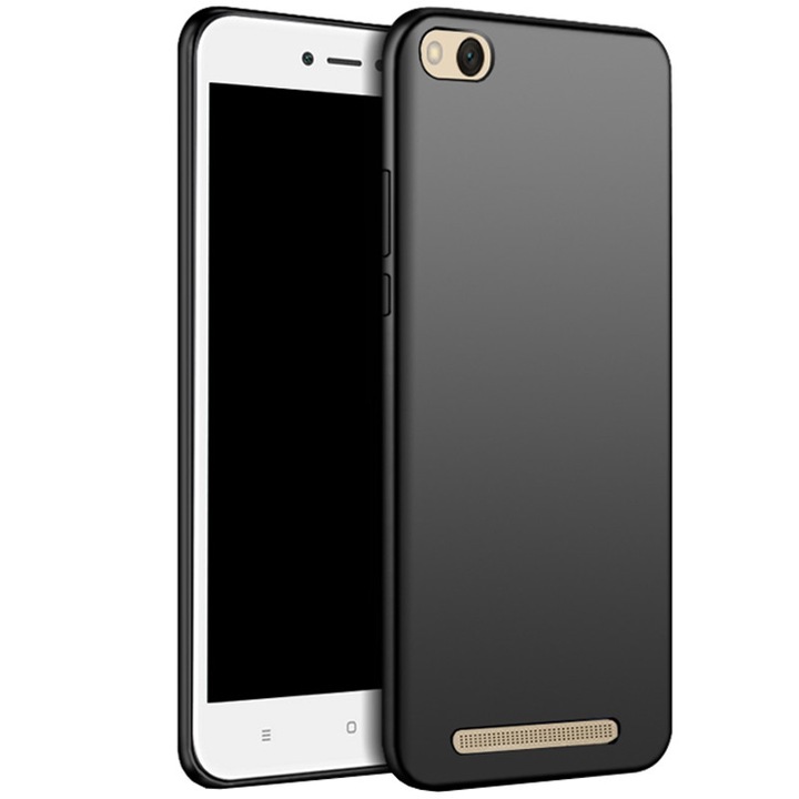 Husa de protectie silicon anti-zgarieturi pentru Xiaomi Redmi 5A, Black