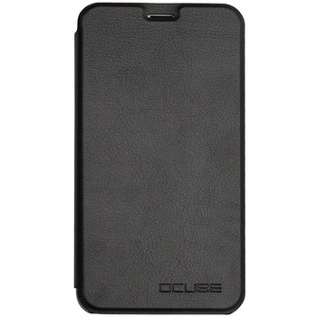 Husa de protectie flip cover pentru Leagoo S8, Negru Husa de protectie flip cover pentru Leagoo S8, Negru