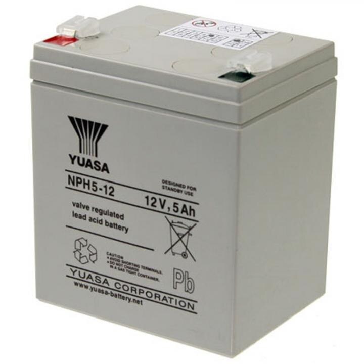 Acumulator stationar, plumb acid sigilat, 12V 5Ah, NPH5-12, Yuasa