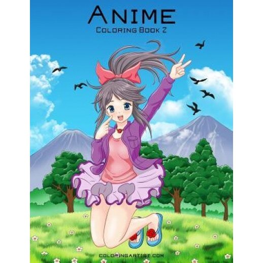Anime Coloring Book 2, Nick Snels (Author)