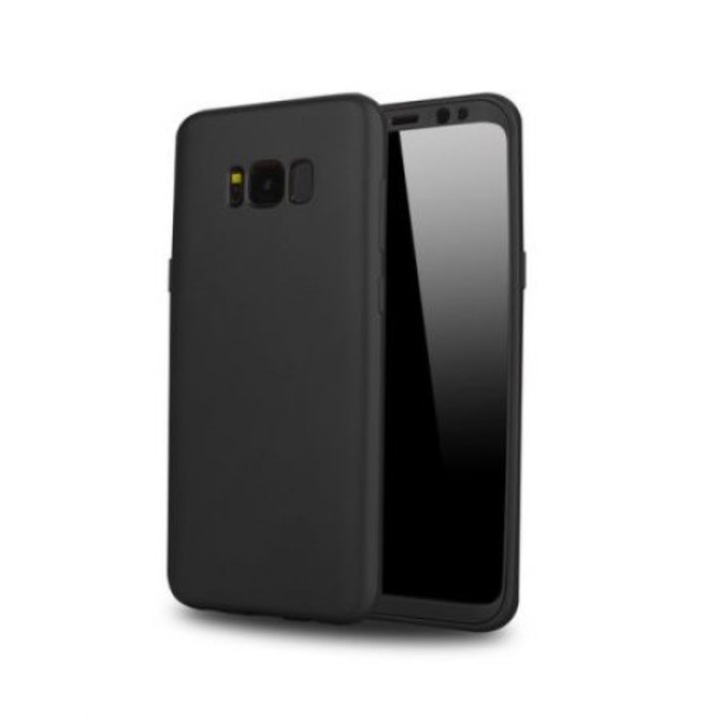 Калъф MyStyle, Black FullBody за Samsung Galaxy S8 PLUS, 360 градусово покритие