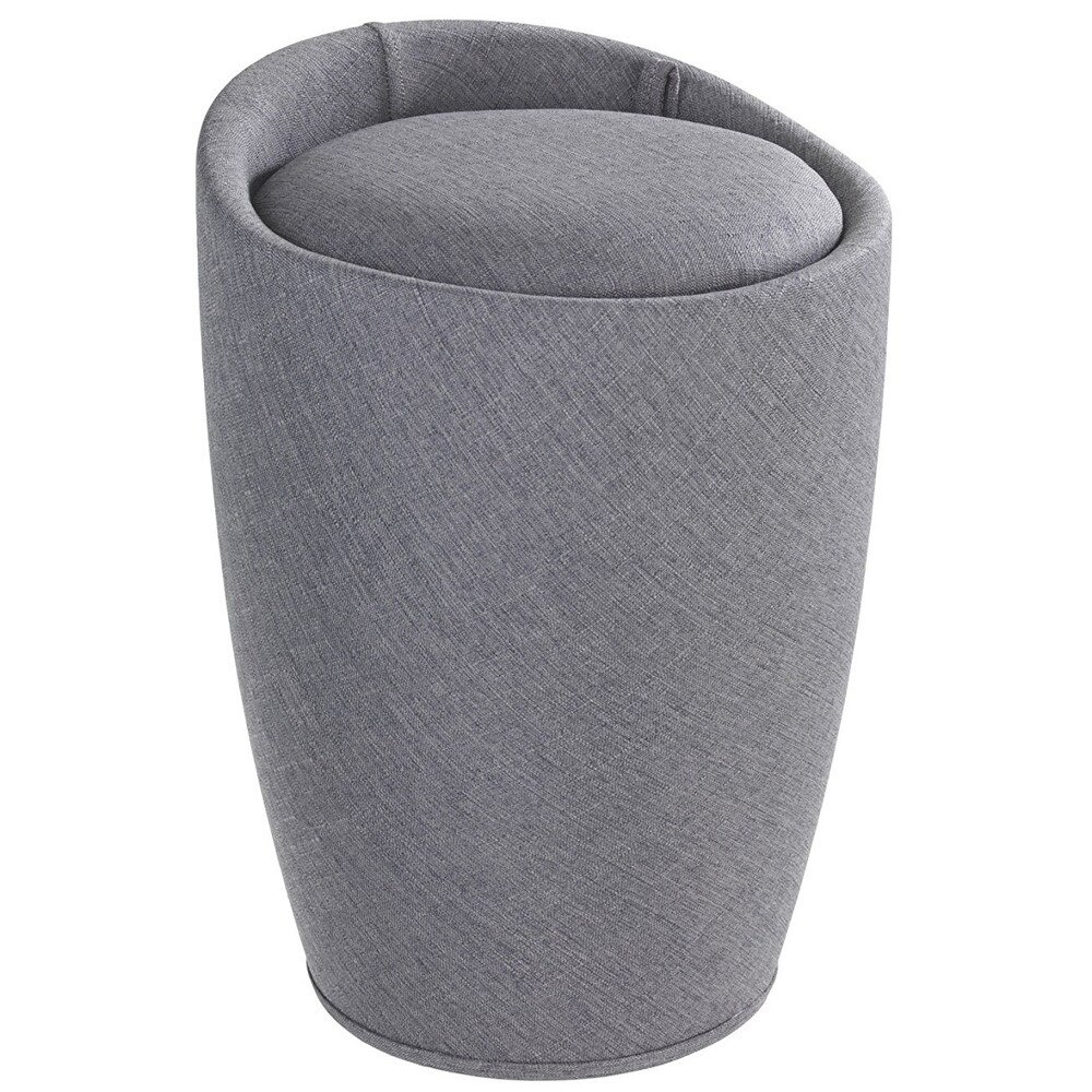 Cos de rufe 2 in 1 Wenko Candy, 20l, Material textil, Gri