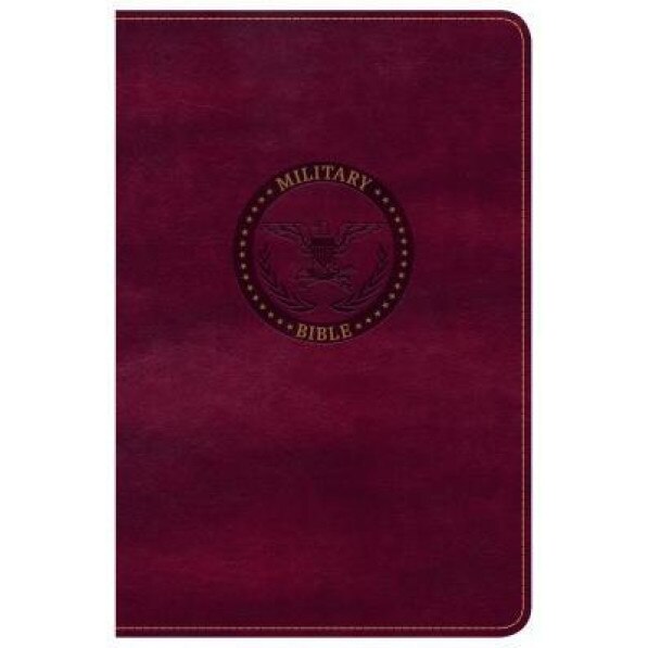 CSB Military Bible, Burgundy Leathertouch, Holman Bible Staff (Editor)