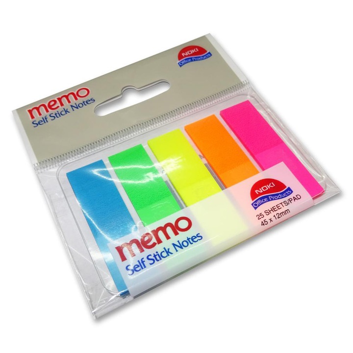 Notes adeziv index 45x12 mm Noki NK12050