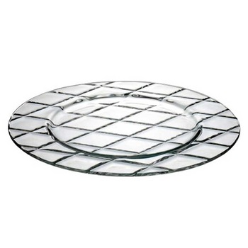 Farfurie intinsa din sticla temperata VIDIVIL colectia CONCERTO 32cm Farfurie intinsa din sticla temperata VIDIVIL colectia CONCERTO 32cm