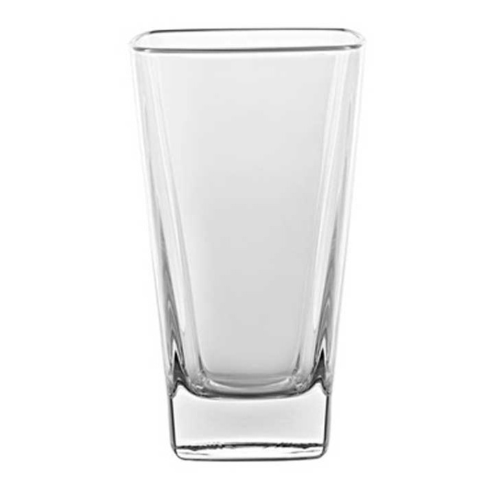 Set 6 pahare inalte din sticla temperata VIDIVIL colectia DUCALE 410ml