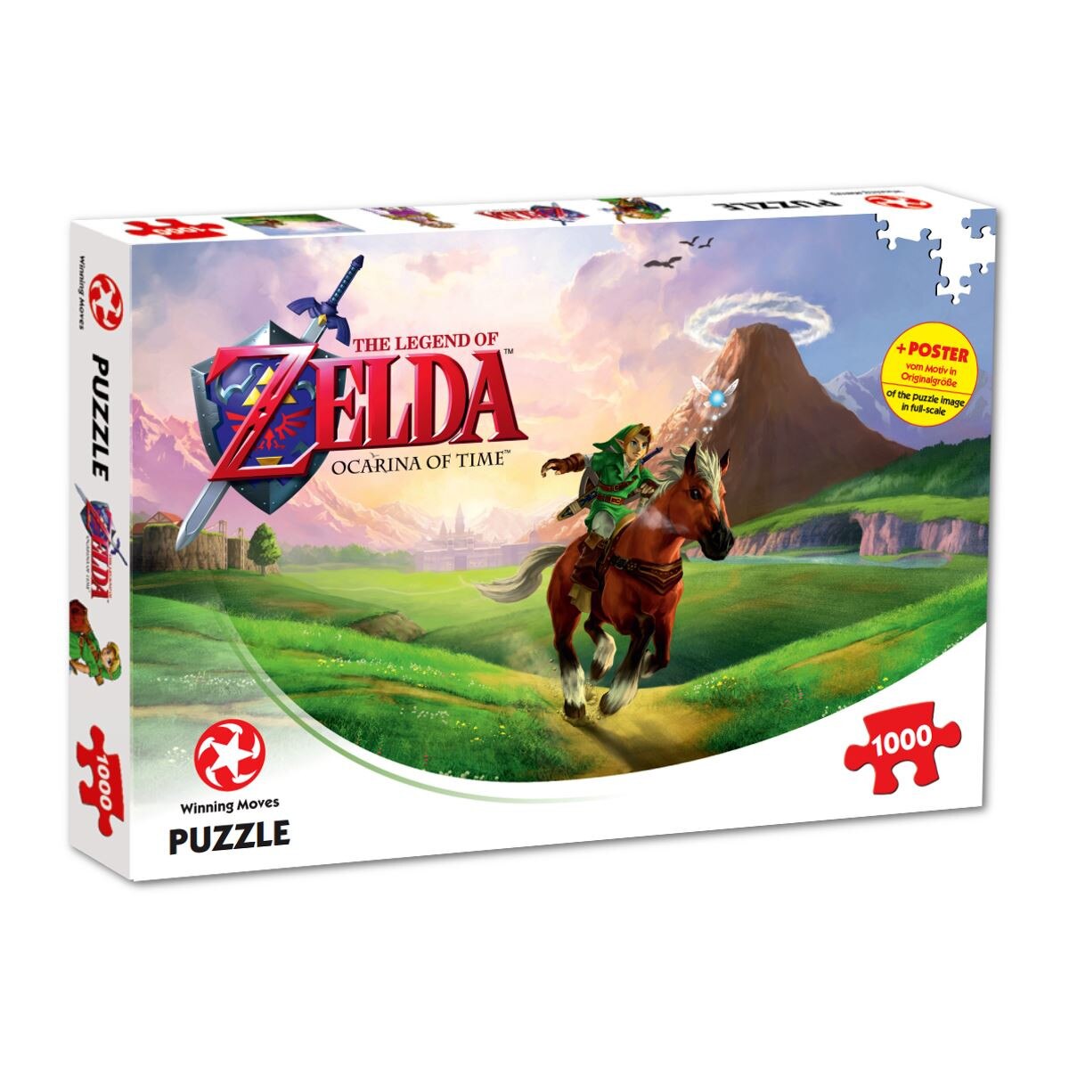 Puzzle The Legend of Zelda 1000 piese - Ocarina of Time