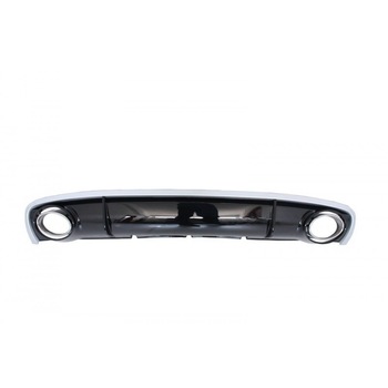 Difuzor Bara Spate si Ornamente Evacuare compatibil cu Audi A4 B8 Facelift (2012-2015) Difuzor Bara Spate si Ornamente Evacuare compatibil cu Audi A4 B8 Facelift (2012-2015)