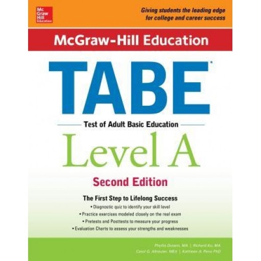 McGraw-Hill Education Tabe Level A, 2nd Edition, Kathleen A., Ph.D. Guglielmi (Author)