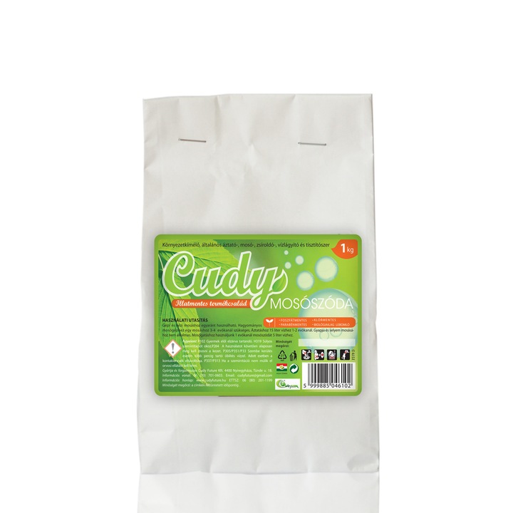 Сода за пране Cudy без аромати и алергени 1 кг