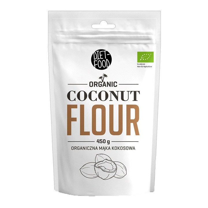 Faina de cocos bio, Diet Food, 450g