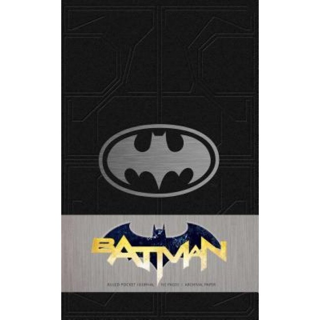 Batman Ruled Pocket Journal, Matthew K. Manning (Author)