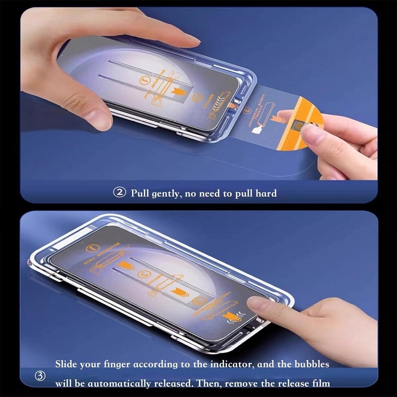 Set 2 Folii Protectie pentru Samsung Galaxy A16, Galaxy A17, Galaxy A18, Protectie de Confidentialitate Mate, Anti-Reflectare si Anti-Spy, cu Kit de Instalare Automata