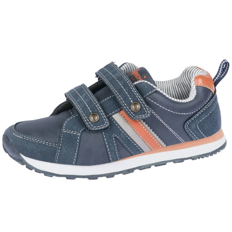 Pantofi sport pentru baieti American Club CA57-14811, Bleumarin