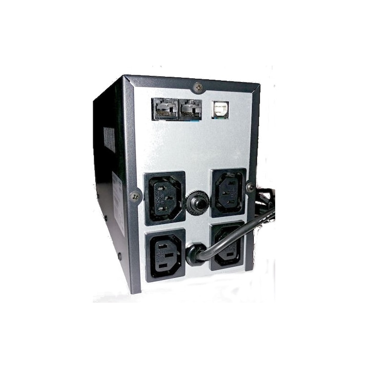 UPS ORVALDI 600 VA LCD 360 W Line-interaktív szimulált szinusz 4 x IEC320 RJ-45 USB