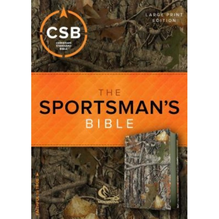 CSB Sportsman's Bible: Large Print Personal Size Edition, Mothwing Camouflage Leathertouch, Holman Bible Staff (Editor)