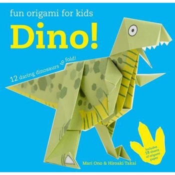Fun Origami for Children: Dino!: 12 Daring Dinosaurs to Fold, Mari Ono (Author) Fun Origami for Children: Dino!: 12 Daring Dinosaurs to Fold, Mari Ono (Author)