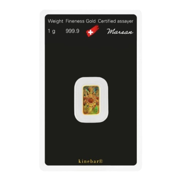 Argor-Heraeus 1 gram Lingou de Aur