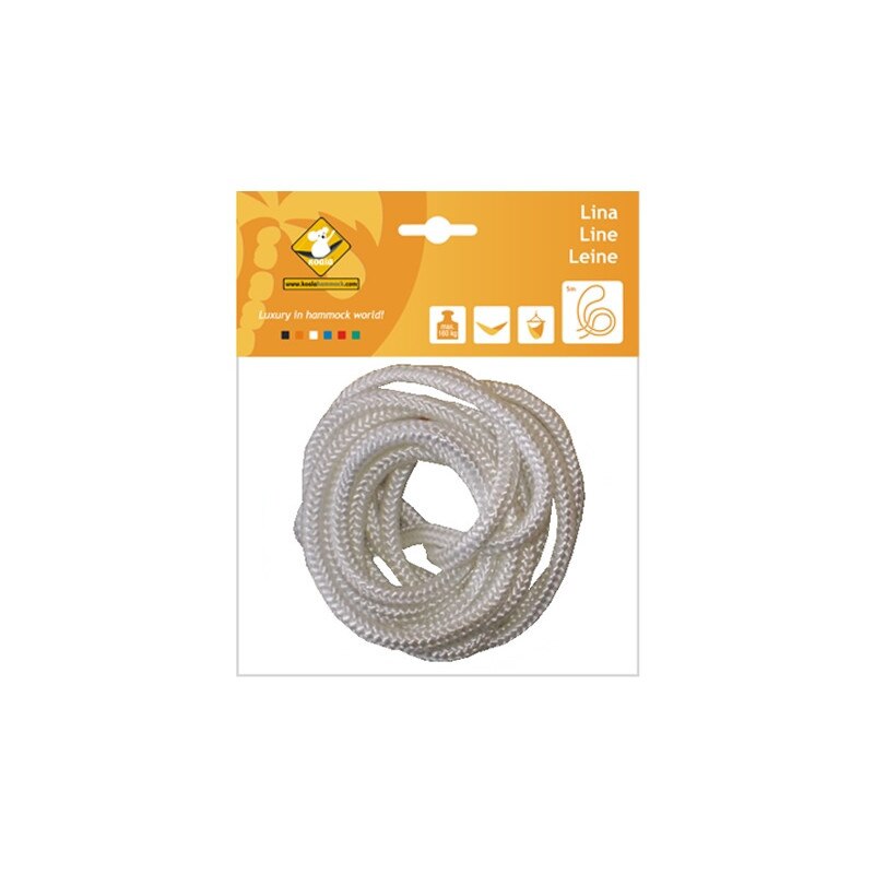 Accesoriu de montare hamac/leagan Koala, 5 m, Alb
