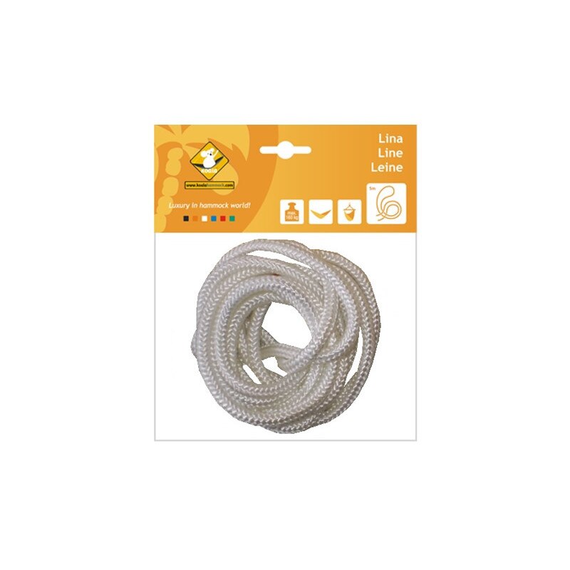 Accesoriu de montare hamac/leagan Koala, 3 m, Alb