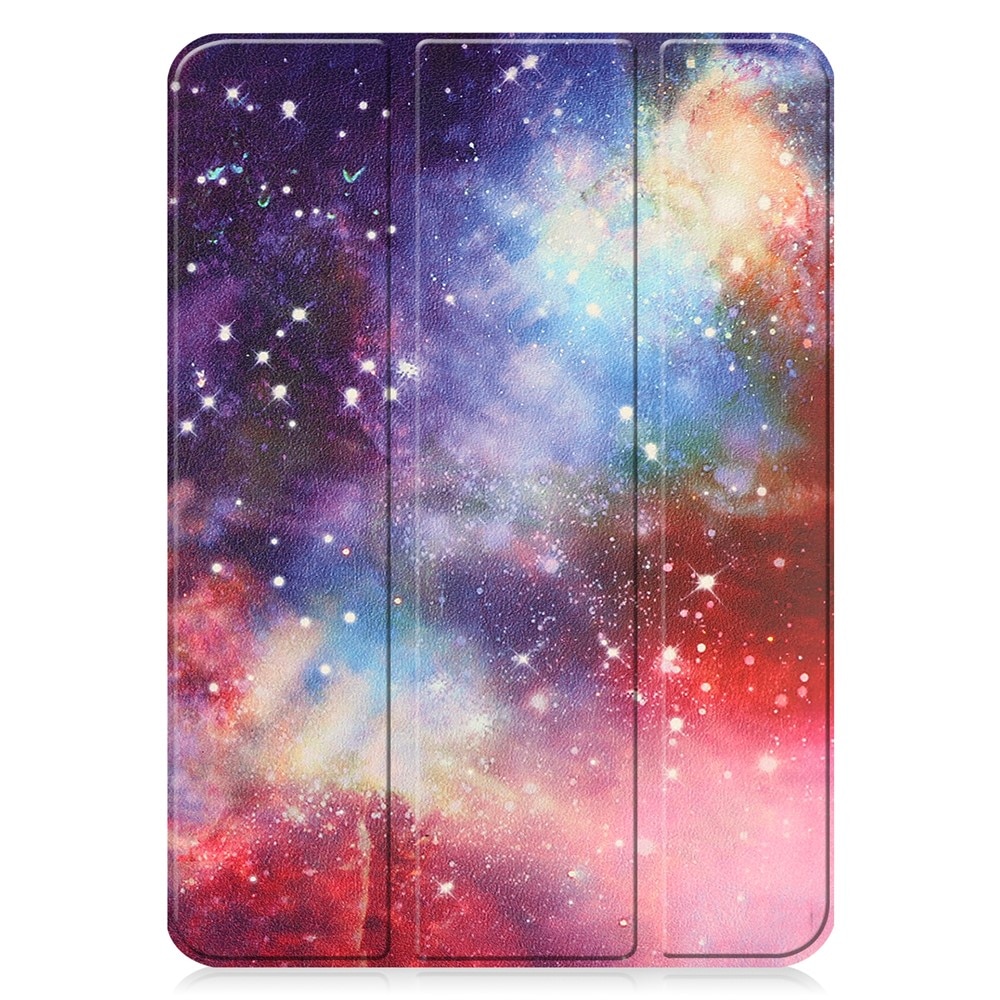 Husa pentru Apple iPad 10 / iPad 11 (A16) (10.9"-11"), GalaxyPrint, Imprimeu stele, Protectie completa, Multicolor