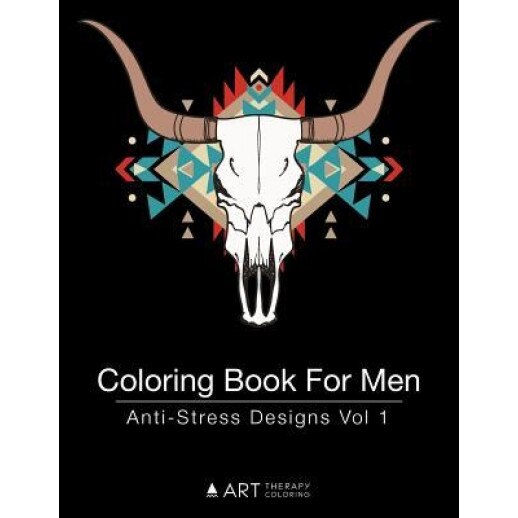 Coloring Book for Men: Anti-Stress Designs Vol 1 - Art Therapy Coloring (Author)