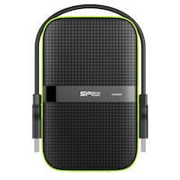 HDD extern portabil Silicon Power Armor A60, 1TB Shockproof/Water-resistant, USB 3.0, Negru