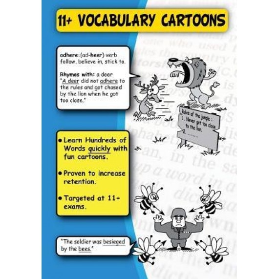 11+ Vocabulary Cartoons, A. Mason (Author)