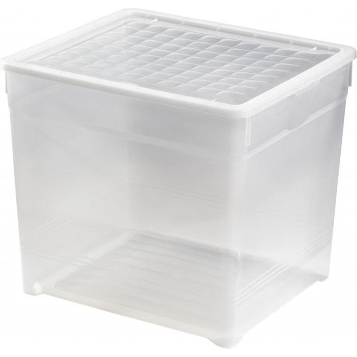 Tárolódoboz textilanyagok számára Curver Dostawca, 33L, Átlátszó