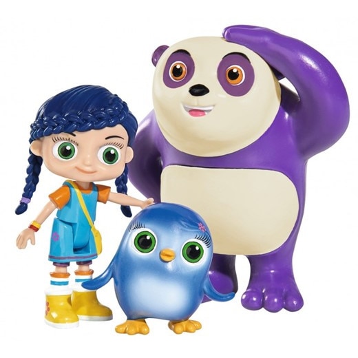 Figurina Wissper Peggy si Dan Simba, Multicolor