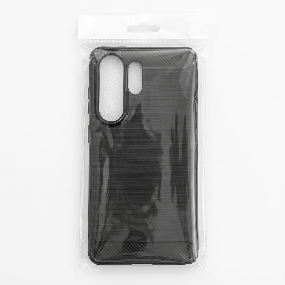 Husa protectie Carbon pentru Oppo A5 Pro, neagra