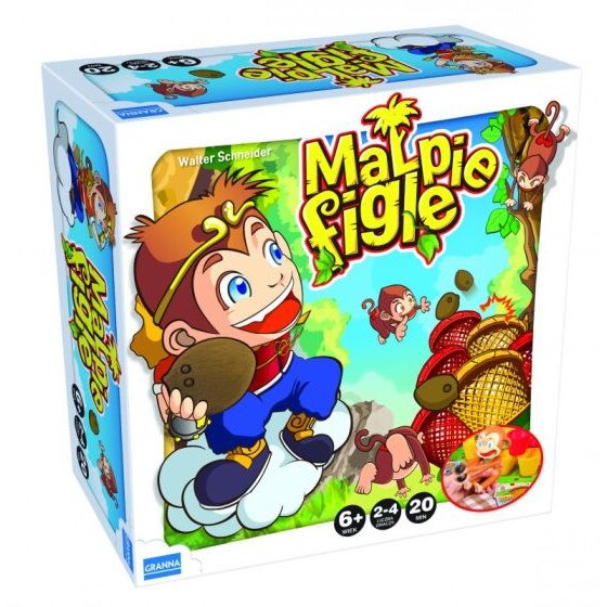 Joc cu maimuta Granna, Multicolor