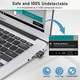 Egér Mozgás Szimulátor, Plug & Play, 2 Mozgásmód, USB-C Csatlakozás, Fekete